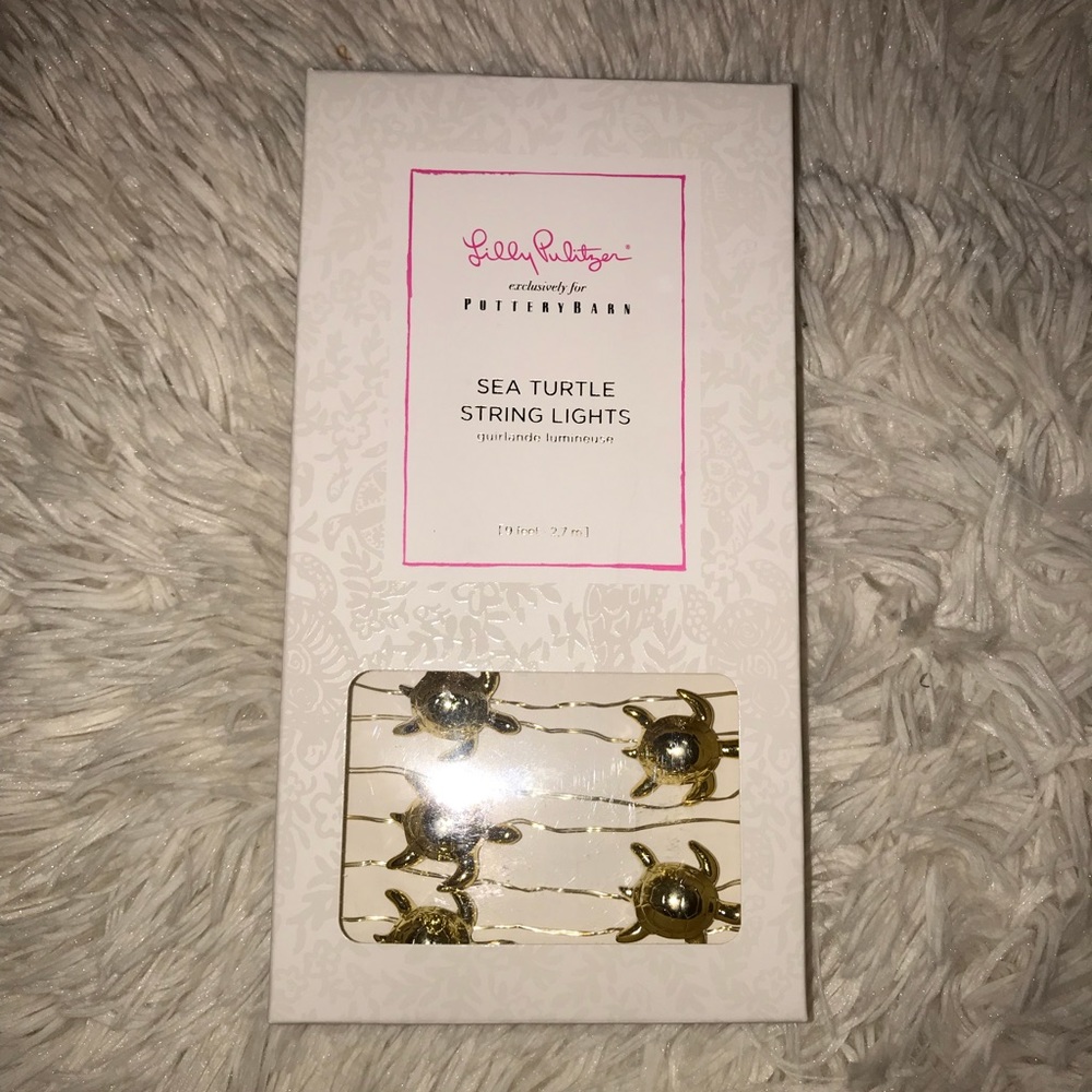 Lily Pulitzer Sea Turtle String Lights